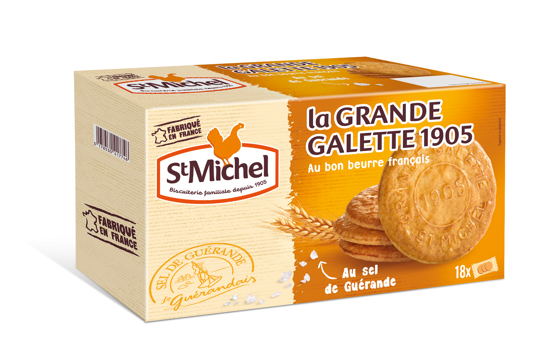 Saint Michel Grande Galette Choco 150g - 12 – birensstore